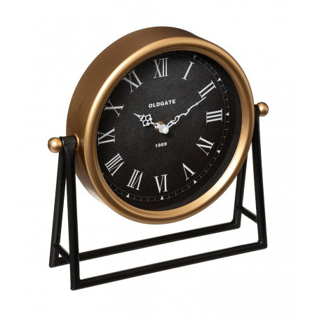 Horloge à poser - Luca - L 27 x H 26.5 cm - Métal