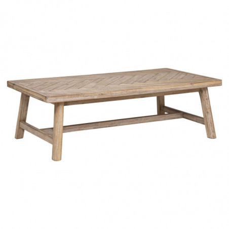 Table basse Aeris en bois - Beige - L 130 x P 70 x H 40 cm