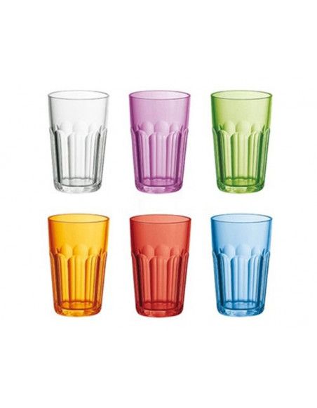 Verres multicolores - Lot de 6 - Guzzini