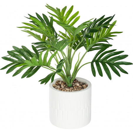 Petit palmier artificiel en pot - Etnik - H 29 cm