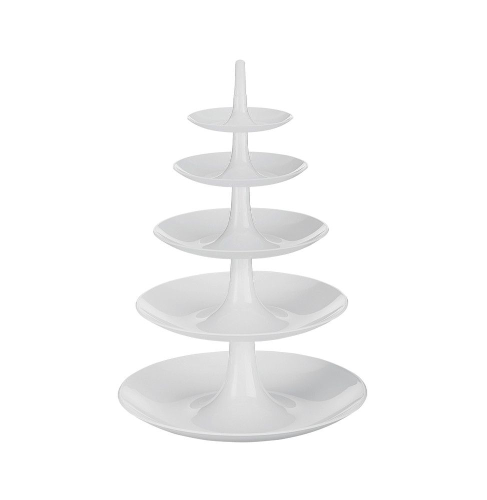 Porte fruits Babell XL Koziol - 5 étages - Blanc