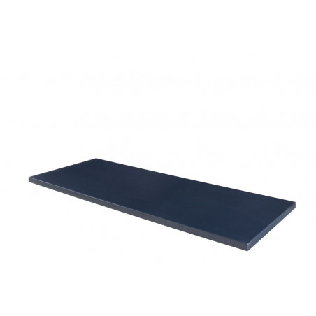 Plateau meuble sous vasque en bois - Bleu - L 120,4 x P 46,1 cm - Aurore Blue