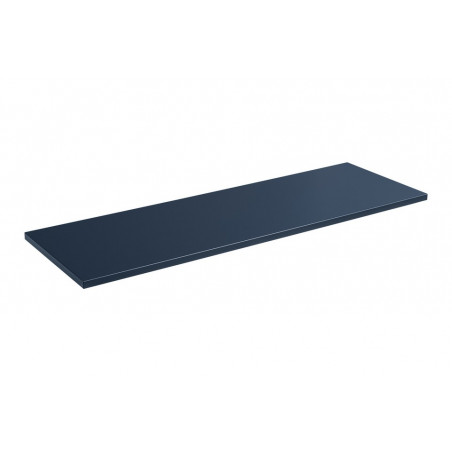 Plateau meuble sous vasque en bois - Bleu - L 120 cm x l 46 cm - Rosario Deep blue
