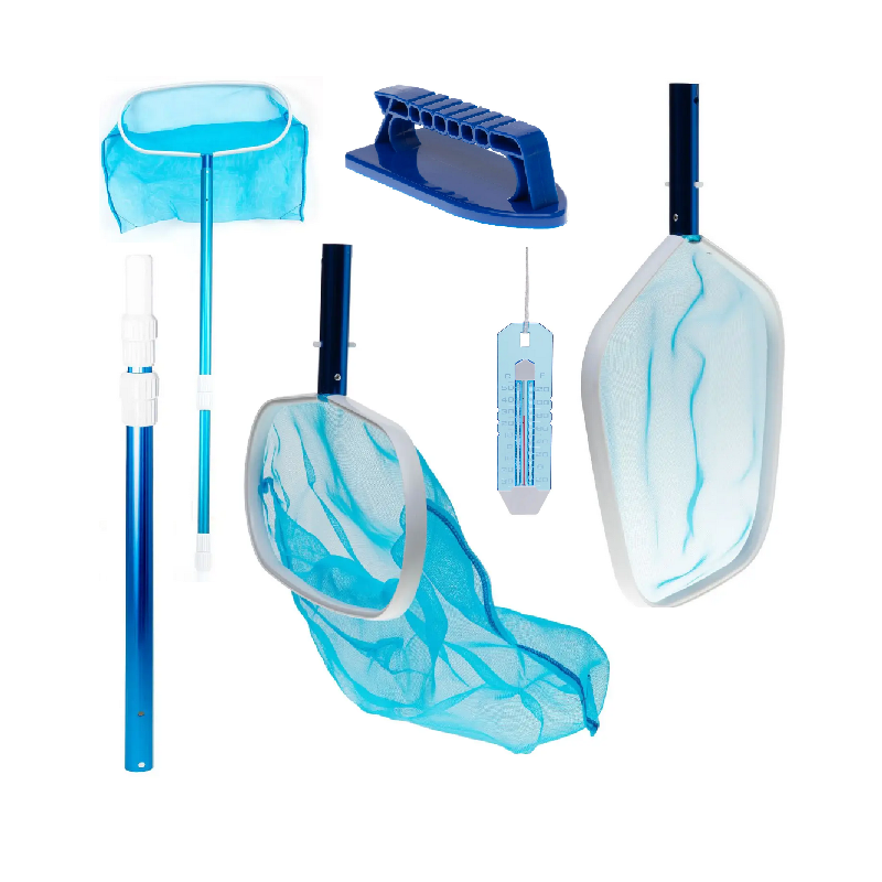 Kit de nettoyage pour piscine avec épuisettes de surfaces et petites brosses - Intex