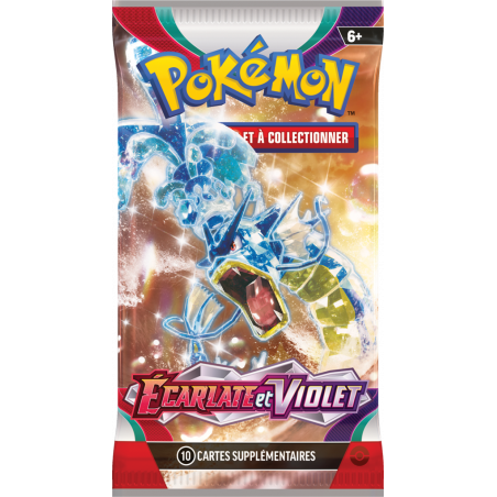 Pokemon - Booster Ecarlate et Violet - 10 cartes - Contenu aléatoire