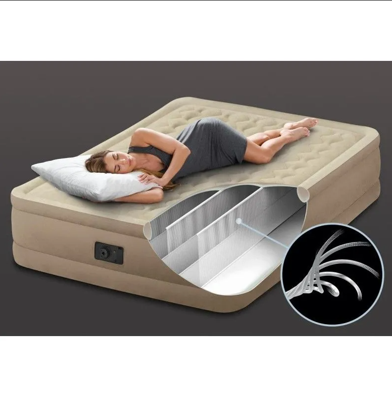 Matelas gonflable Dual Zone Fiber Tech 2 places - Intex