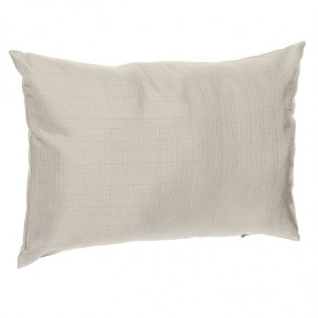 Coussin d'extérieur déhoussable - Blanc cassé - 50 x 30 cm - Gamme Korai