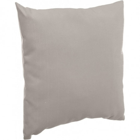 Coussin d'extérieur déhoussable - Taupe - 40 x 40 cm - Gamme Korai