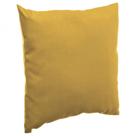 Coussin d'extérieur déhoussable - Jaune - 40 x 40 cm - Gamme Korai