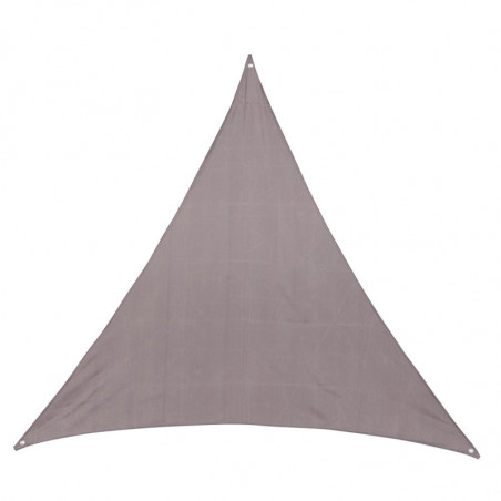 Toile solaire triangle "Anori" - 300 x 300 x 300 cm - Polyester - Taupe