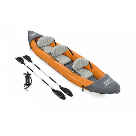 Kayak gonflable Rapide X3 Hydro-Force - 3 places - 381 x 100 cm
