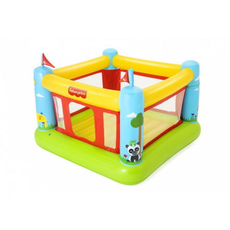 Trampoline gonflable Fisher Price Bouncetastic - 175 x 173 x 135 cm