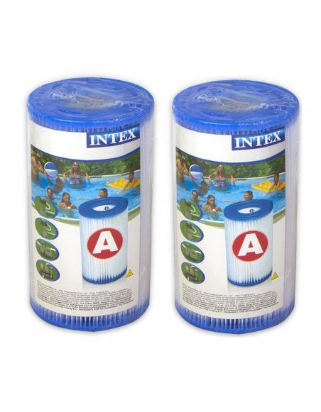 Pack de 2 cartouches de filtration type A - Intex