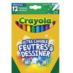 Crayola - 24 Feutres à Dessiner