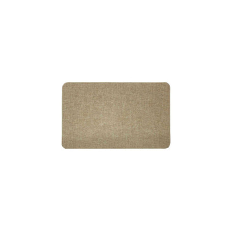 Tapis d'intérieur rectangle tissé uni "Manea" - Beige - 45 x 75 cm