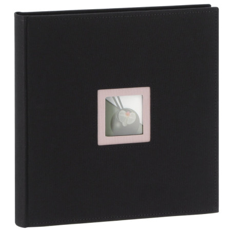 Album photos traditionnel "Walther" pour 200 photos 10x15 cm ou 150 photos 11,5x15 cm - Noir - L 30 x l 30 cm