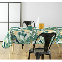 JIALIANG Home Nappe en Toile cirée rectangulaire en PVC, Toile cirée en  Vinyle PVC. Décoration de Table de Cuisine Moderne,Le Noir,140x180cm :  : Cuisine et Maison