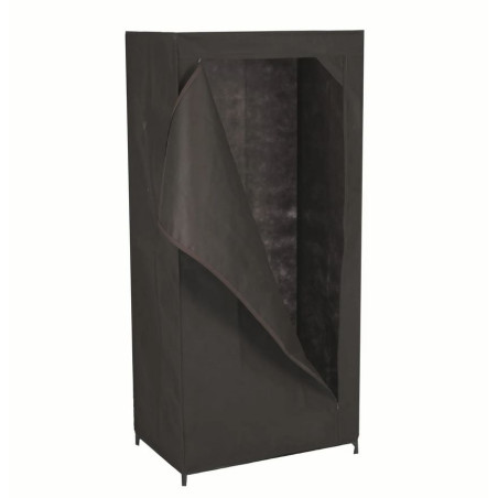 Penderie non tissée - Noir - Armoire de rangement d\'appoint