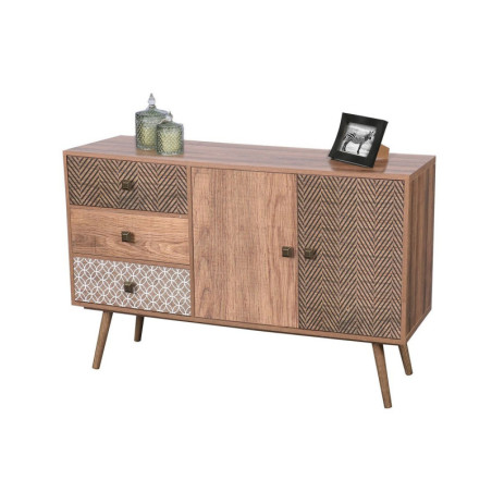 Buffet "Baobab" - Marron - L 120 x P 29 x H 75 cm