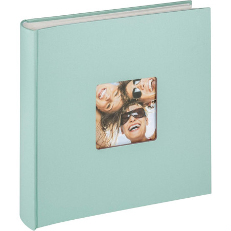 Albums photos traditionnels fun "Walther" pour 400 photos 10x15 cm - Vert d'eau