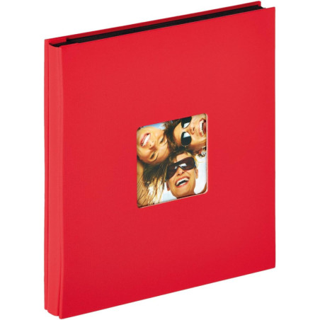 Album photos à pochettes 10 x 15 cm "Walther Fun" - 400 photos - Rouge