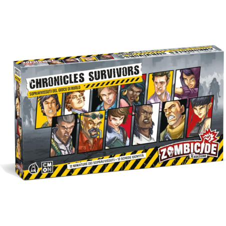 Zombicide 2ème édition - Survivants de Chronicles - Jeux de stratégie