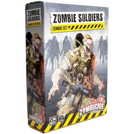 Zombicide 2ème édition - Figurine de Soldats Zombies - Jeux de stratégie