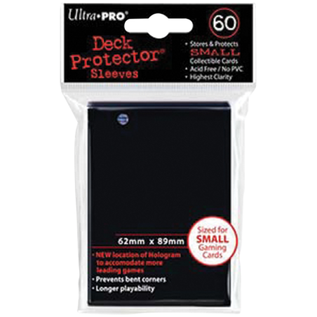 Protège-carte "Ultra PRO" - 60 pochettes - Noir - Cartes à collectionner