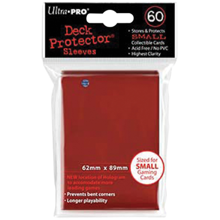 Protège-carte "Ultra PRO" - 60 pochettes - Rouge - Cartes à collectionner