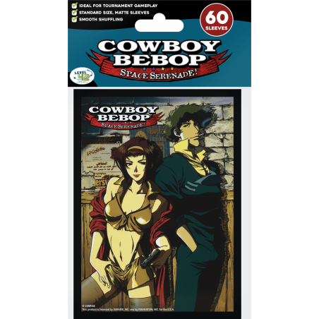 Cowboy Bebop Space Serenade - 60 Protège-cartes - Faye And Spike
