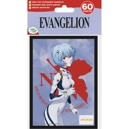 Evangelion - 60 Protège-cartes Rei - Cartes à collectionner
