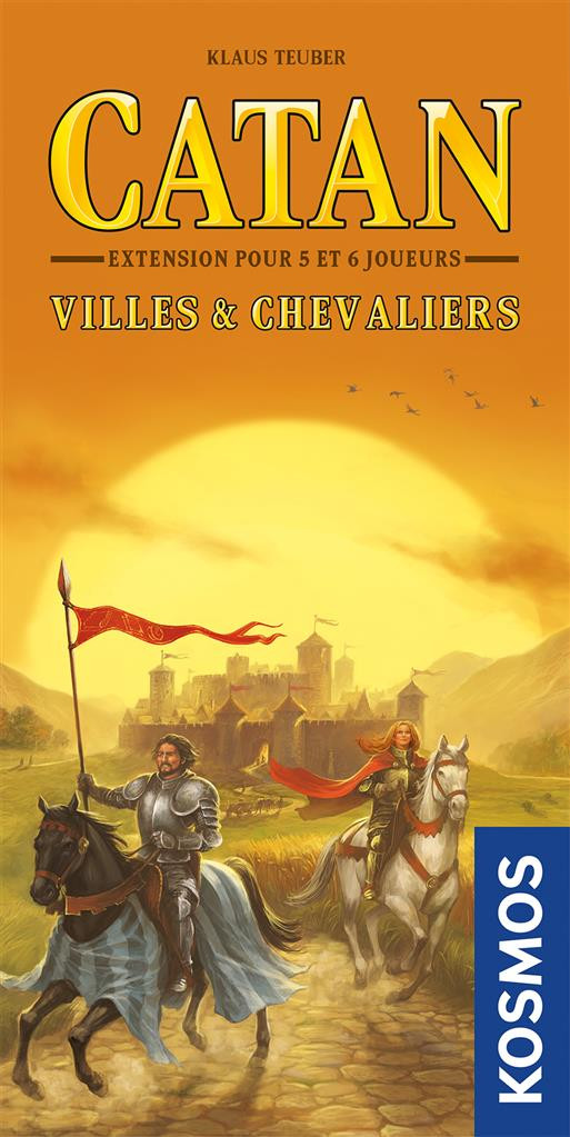 Catan Extension Villes et chevaliers 5/6 Joueurs Jeux de plateau