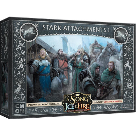 A Song of Ice & Fire - Extension Attachements Stark 1 - Jeu de figurines