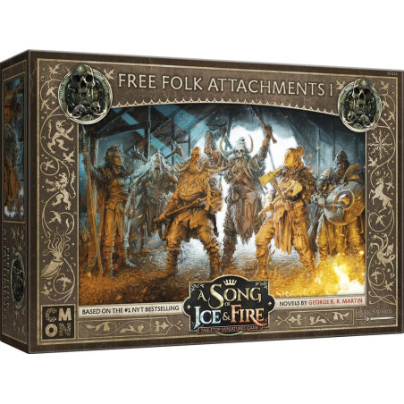 A Song of Ice & Fire - Extension Attachements du Peuple Libre 1 - Jeu de figurines