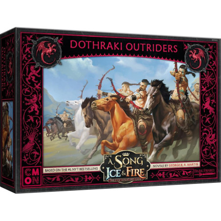 A Song of Ice & Fire - Extension Cavaliers Dothraki - Jeu de figurines