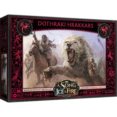 A Song of Ice & Fire - Extension Hrakkars Dothraki - Jeu de figurines