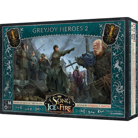 A Song of Ice & Fire - Extension Héros Greyjoy 2 - Jeu de figurines
