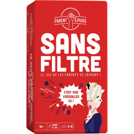 Parent Epuisé - Sans filtre - Jeux de société entre amis