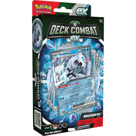 Pokémon - Deck de Combat Baojian-ex/Forgelina-ex - Aléatoire - Jeux de cartes à collectionner