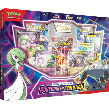 Pokémon - Coffret Premium Pouvoirs en évolution - Jeux de cartes à collectionner