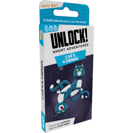 Unlock! - Short Adventures : Le Chat de M. Schrödinger - Escape Game