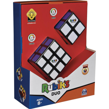 Rubik's Cube Coffret Duo 3x3 + 2x2 - Jeux casse-tête