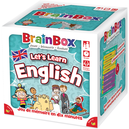 BrainBox - Apprenons l\'Anglais - Jeu de société