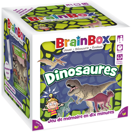 BrainBox - Dinosaures - Jeu de société