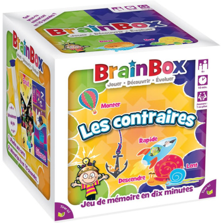 BrainBox - Les Contraires - Jeu de société