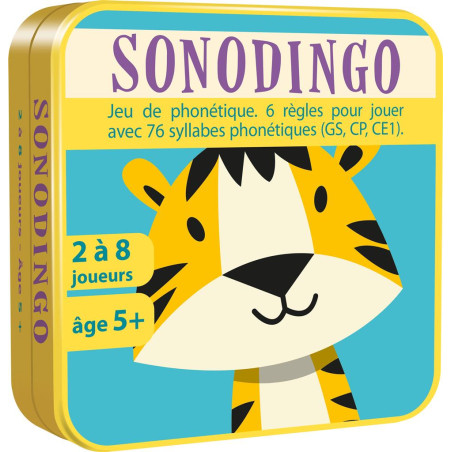 Jeu d'apprentissage - Sonodingo - Jeu de phonétique GS  CP CE1