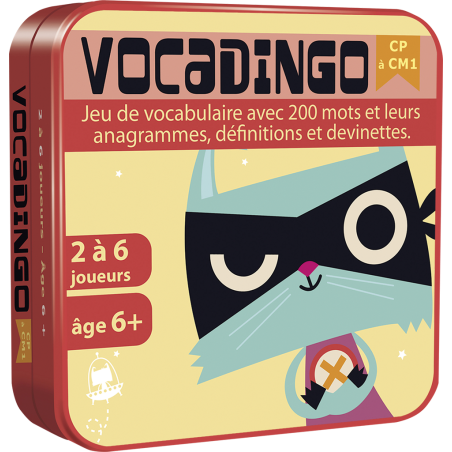 Jeu d'apprentissage - Vocadingo - Jeu de vocabulaire