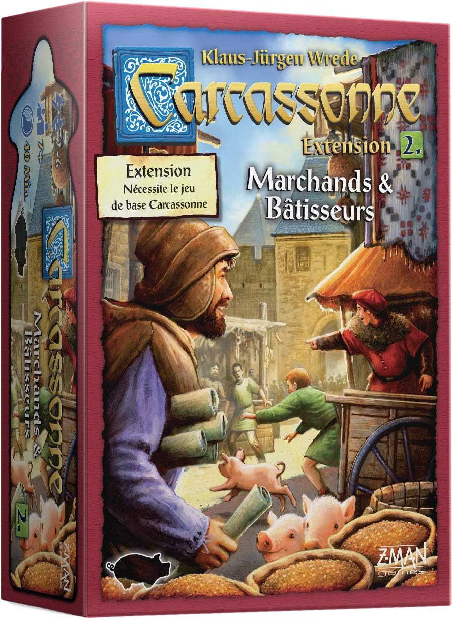 Carcassonne - Marchands et bâtisseurs - Jeux de société