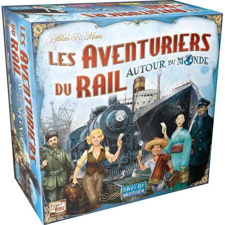 Aventuriers du Rail - Autour du Monde - Jeu de société