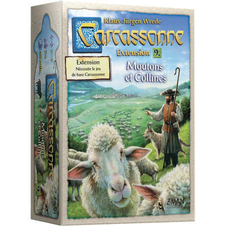 Carcassonne - Moutons et Collines - Jeu de société
